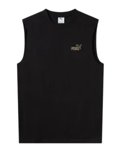 PUMA - CANOTTA NERA TANK SMALL LOGO DA UOMO - 688914-01