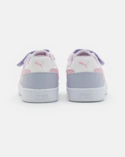 PUMA CAVEN 2.0 BLOCK AC+PS - Sneakers da bambina bianca/lilla e rosa, numerata 28/35 - 394462-15