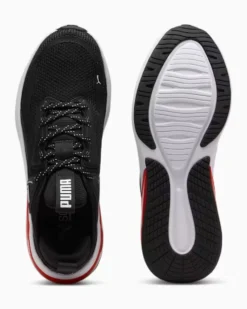 PUMA CELL THRILL - SNEAKERS NERA E ROSSA DA UOMO - 310168-02