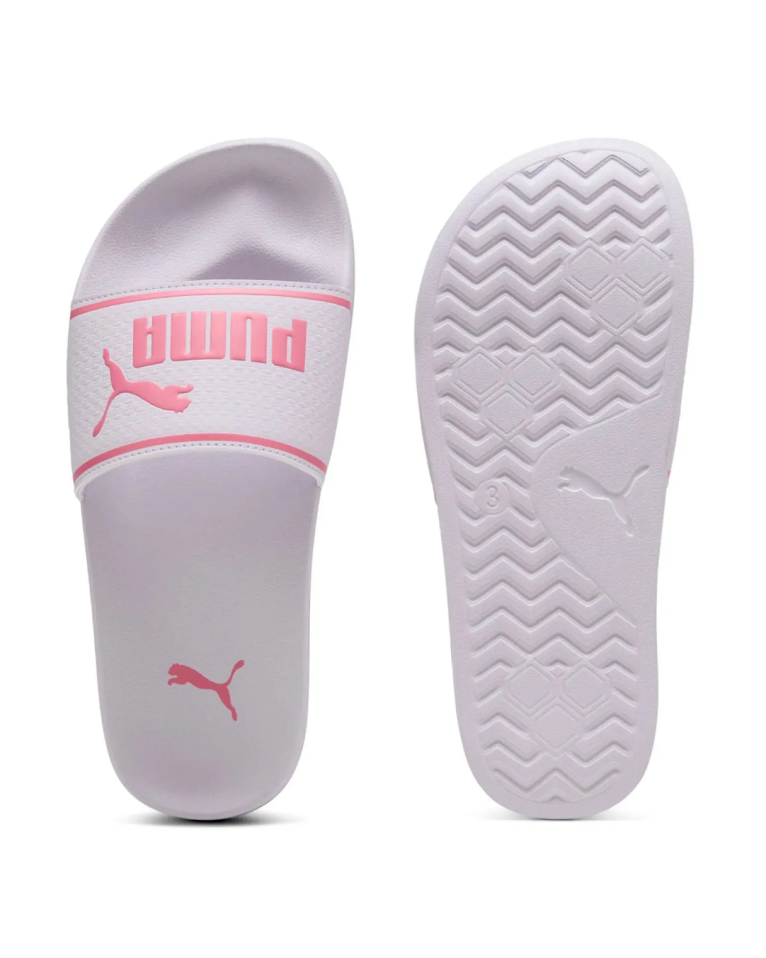 PUMA - CIABATTE JUNIOR LEADCAT 2.0 GS ROSA CON DETTAGLI FUXIA DAL 35.5 AL 39, 384434-17