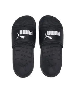 PUMA -CIABATTE KIDS  POPCAT 20 GS NERE E BIANCHE DAL 28 AL 34.5, 372313-01