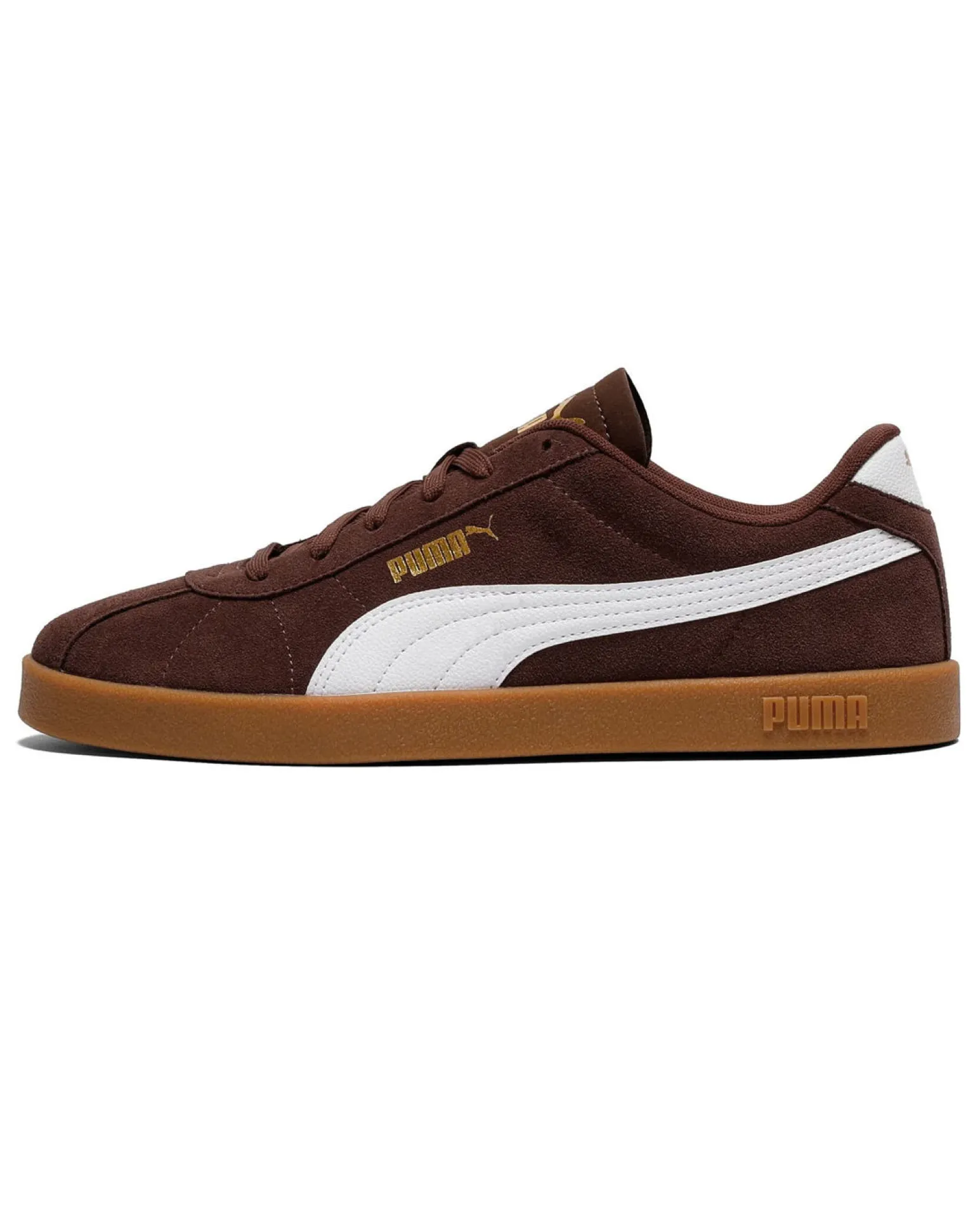 PUMA CLUB II - SNEAKERS MARRONE E BIANCA DA UOMO - 397444-28