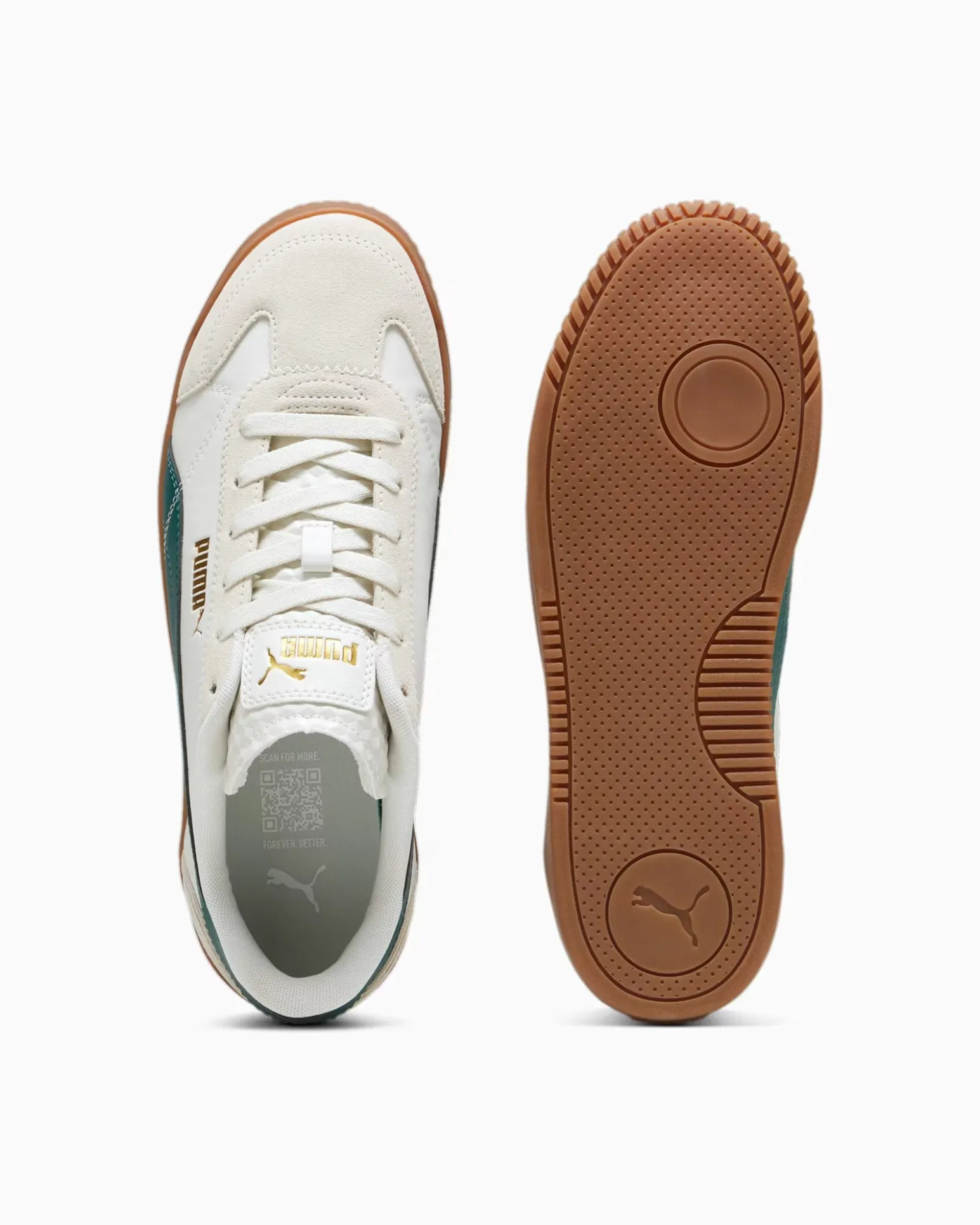 PUMA CLUB 5V5 LUX OG - Scarpa beige e verde