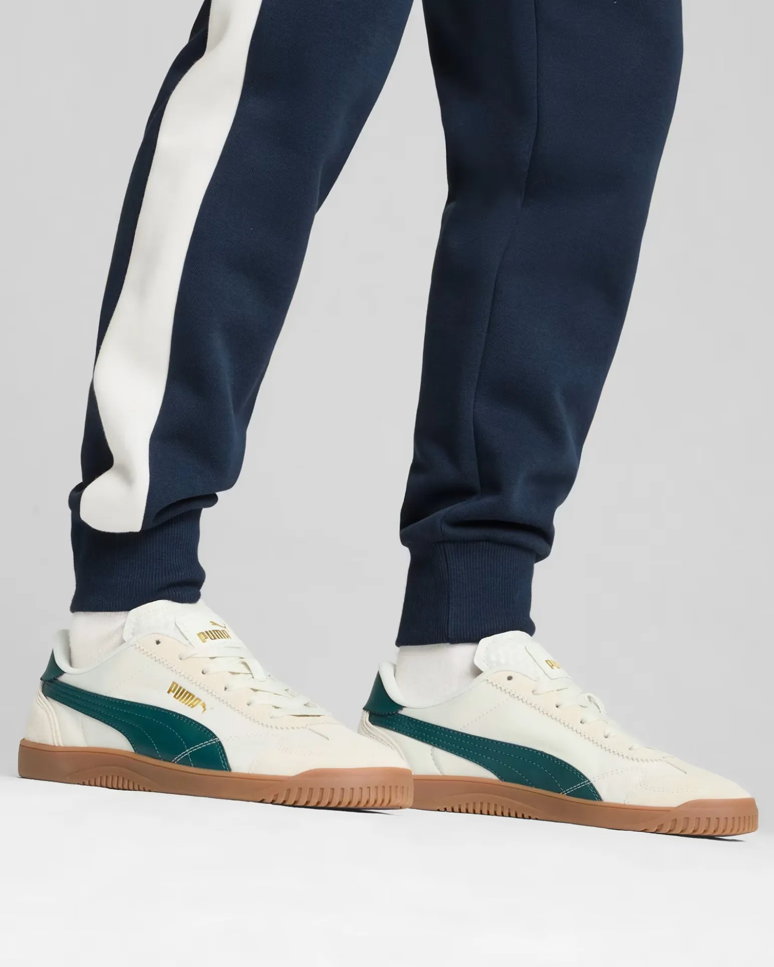 PUMA CLUB 5V5 LUX OG - Scarpa beige e verde