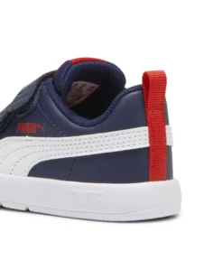 PUMA COURTFLEX V3 V - SNEAKER BLU E BIANCA, NUMERATA 20/27 - 310252-03