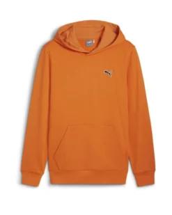 PUMA - FELPA CON CAPPUCCIO ARANCIONE BETTER ESSENTIAL DA UOMO, 676814-20