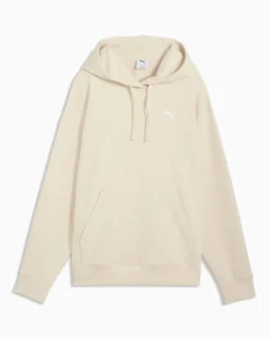 PUMA - FELPA CON CAPPUCCIO BEIGE ESSENTIAL ELEVATED COMFORT HD - DA DONNA, 691814-87