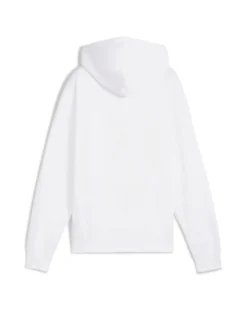 PUMA - FELPA  CON CAPPUCCIO BIANCA ESSENTIAL  COMFORT HD FL DA DONNA, 682384-02