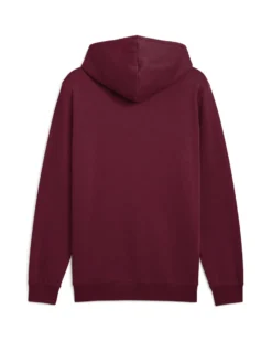 PUMA - FELPA CON CAPPUCCIO BORDEAUX ESSENTIAL N.1 LOGO HD - DA UOMO, 682571-96