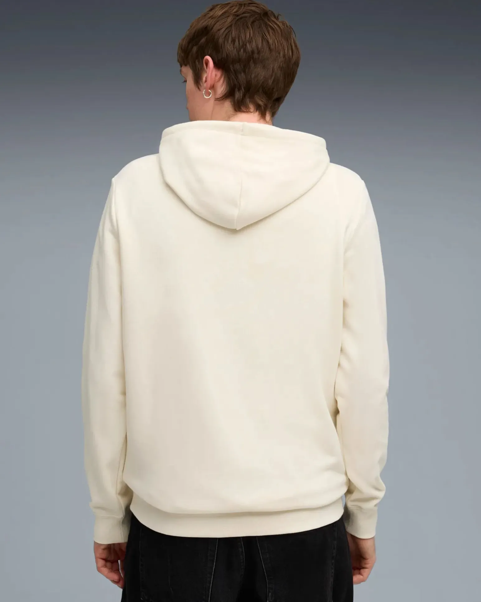 PUMA - FELPA CON CAPPUCCIO CREMA ESSENTIAL 2 COLOR SMALL N.1 DA UOMO, 684719-99