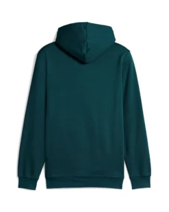 PUMA - FELPA CON CAPPUCCIO ESSENTIAL SMALL N.1 LOGO VERDE DA UOMO, 682575-75