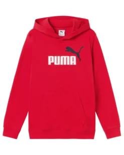 PUMA – FELPA CON CAPPUCCIO JUNIOR ROSSA – 685823-97