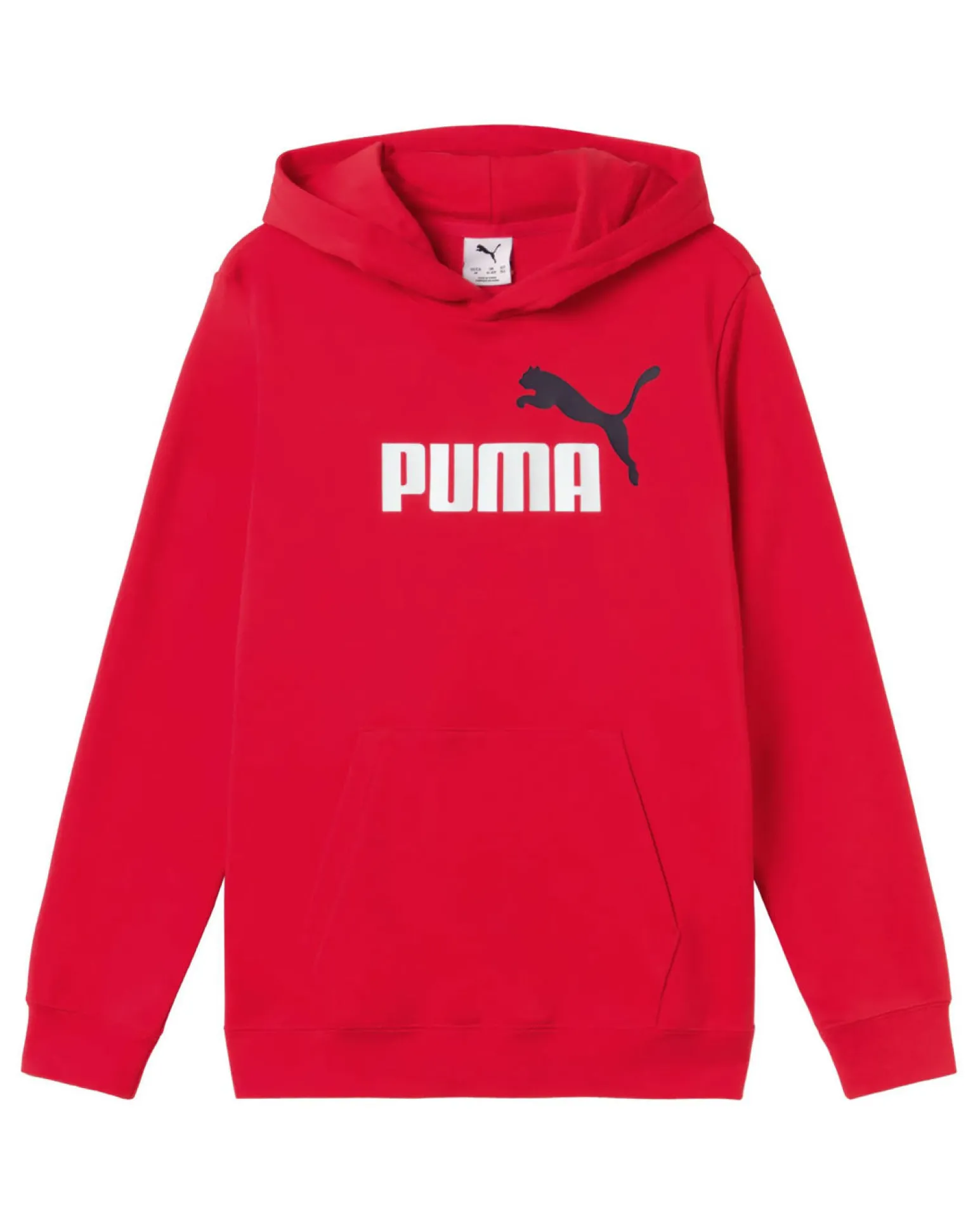 PUMA – FELPA CON CAPPUCCIO JUNIOR ROSSA – 685823-97