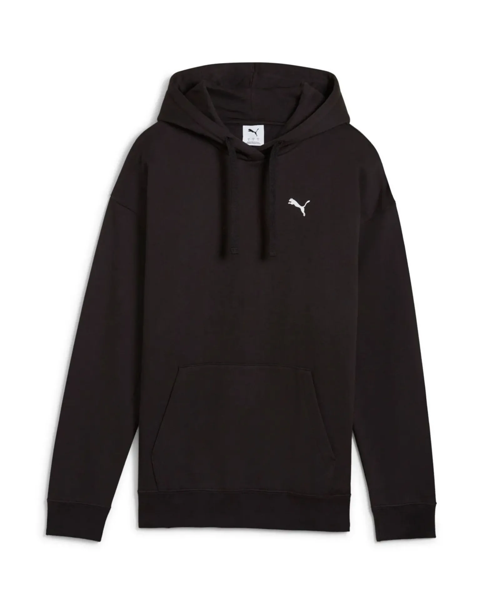 PUMA - FELPA CON CAPPUCCIO NERA ESSENTIAL COMFORT HD FL DA DONNA, 682384-01