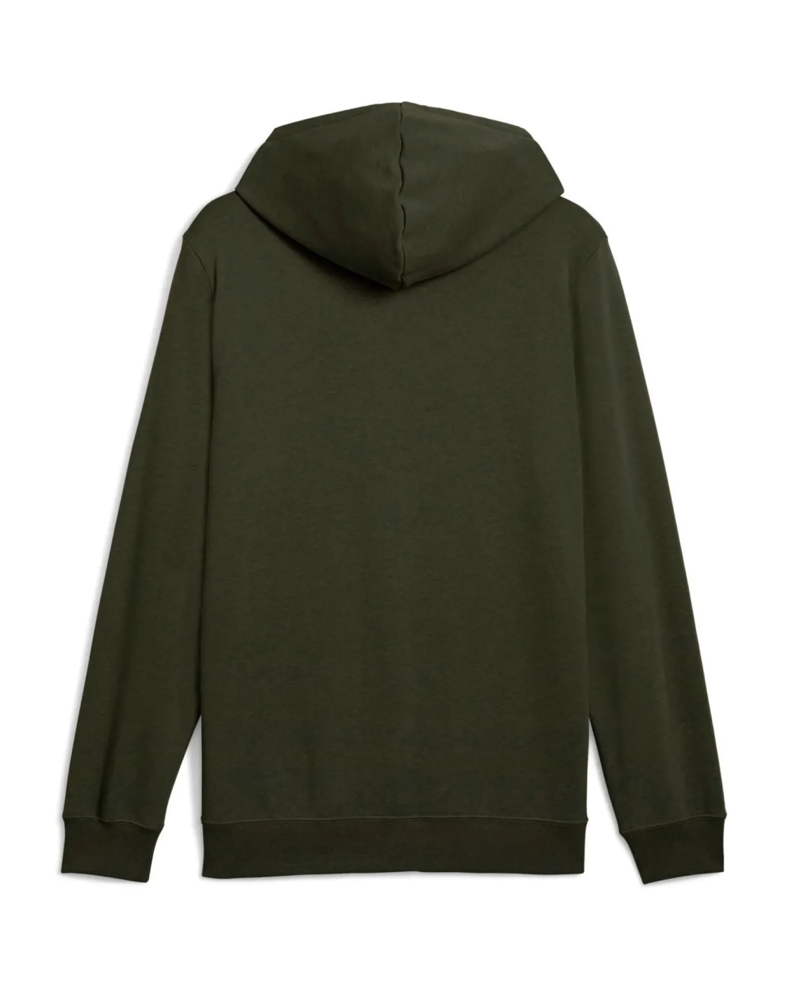 PUMA - FELPA CON CAPPUCCIO VERDE OLIVA ESSENTIAL 2 COLOR SMALL N.1 DA UOMO, 684719-70