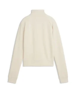 PUMA - FELPA FULL ZIP BEIGE  ESSENTIAL SLIM TRACK  - DA DONNA, 634323-87