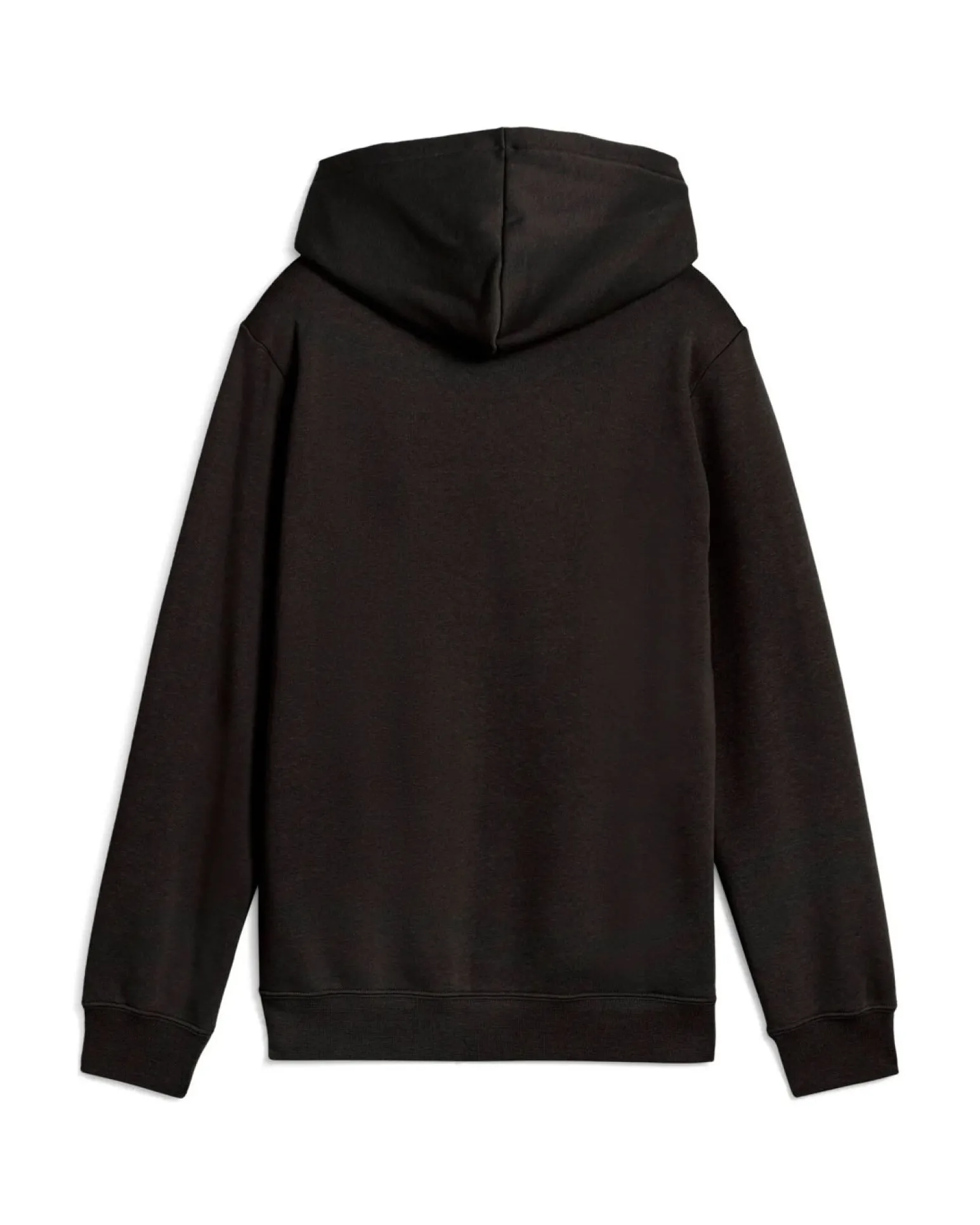 PUMA - FELPA JUNIOR ( 7-16 ANNI) NERA CON CAPPUCCIO ESSENTIAL N. 1 LOGO HD FL, 684908-01