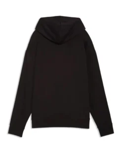 PUMA - FELPA NERA CON CAPPUCCIO DA DONNA ESSENTIAL ANIMAL 691822-01