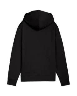 PUMA - FELPA NERA CON CAPPUCCIO ESSENTIAL NATURE 2.0 COMFORT HD DA DONNA, 688079-01