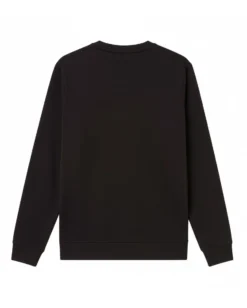 PUMA - FELPA NERA DA UOMO ESSENTIAL GRAPHIC CREW 694940-01