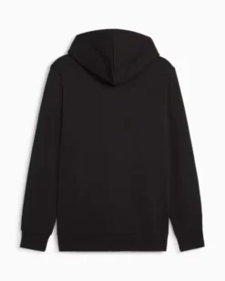 PUMA - FELPA NERA DA UOMO FULL ZIP CON CAPPUCCIO BETTER ESSENTIALS 676815-01