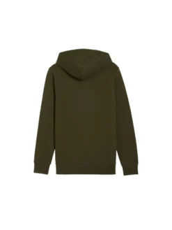 PUMA - FELPA VERDE DA UOMO FULL ZIP CON CAPPUCCIO BETTER ESSENTIALS 676815-70