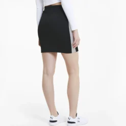 PUMA - GONNA CLASSICS RIBBED SKIRT BLACK