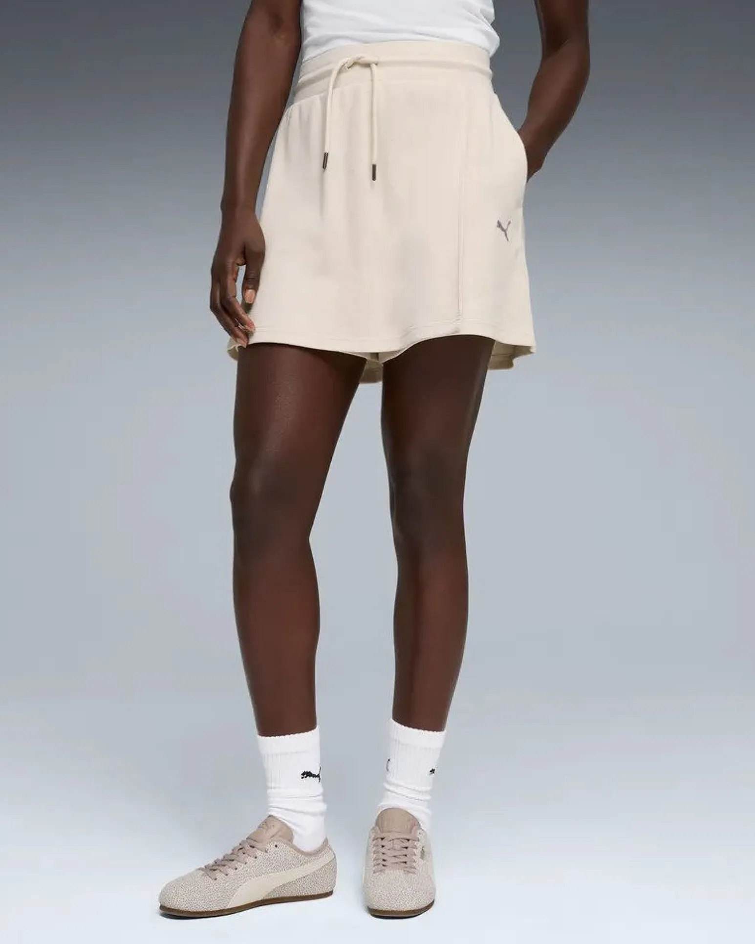 PUMA - GONNA-PANTALONCINO CREMA CLASS DA DONNA, 691875-87