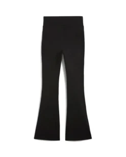 PUMA - LEGGINGS NERI ESSENTIAL HIGH-WAIST FLARED DA DONNA, 631542-01