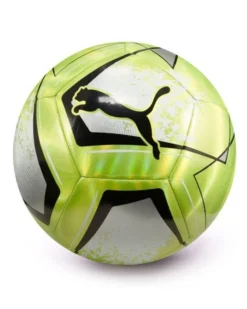 PUMA - PALLONE CAGE BALL LIME-SILVER-BLACK, MISURA 5 - 084213-03