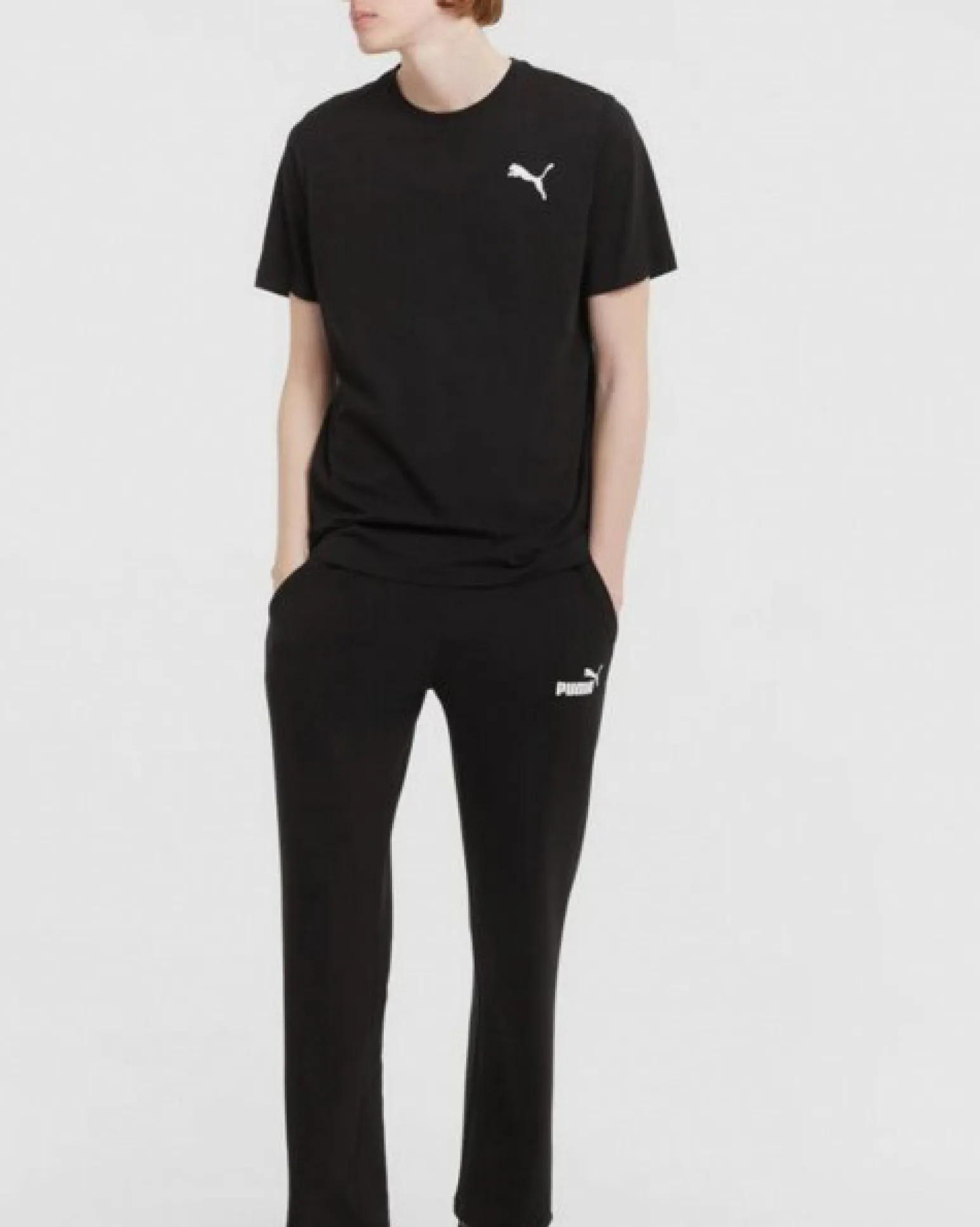 PUMA - PANTALONE DA UOMO ESS LOGO TR OP - 586720_01