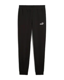 PUMA - PANTALONE ESSENTIAL NO. 1 LOGO SLIM FL NERO  DA UOMO,  682642-01