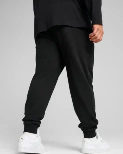 PUMA - PANTALONE ESSENTIAL NO. 1 LOGO SLIM FL NERO  DA UOMO,  682642-01