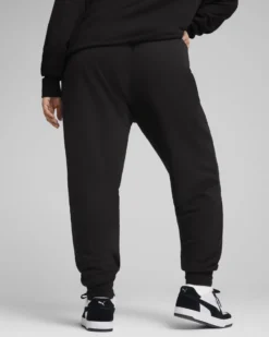 PUMA - PANTALONE ESSENTIAL SMALL N. 1 LOGO SWEAT NERO DA DONNA, 682450-01