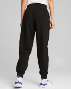 PUMA - PANTALONE HER HIGH-WAIST CL NERO DA DONNA- 681634-01