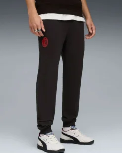 PUMA -PANTALONE NERO AC MILANFTBLESS TR DA UOMO, 692201-02