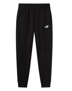 PUMA - PANTALONE NERO ESSENTIAL +TEXTURED FOIL LOGO DA DONNA,  688996-01