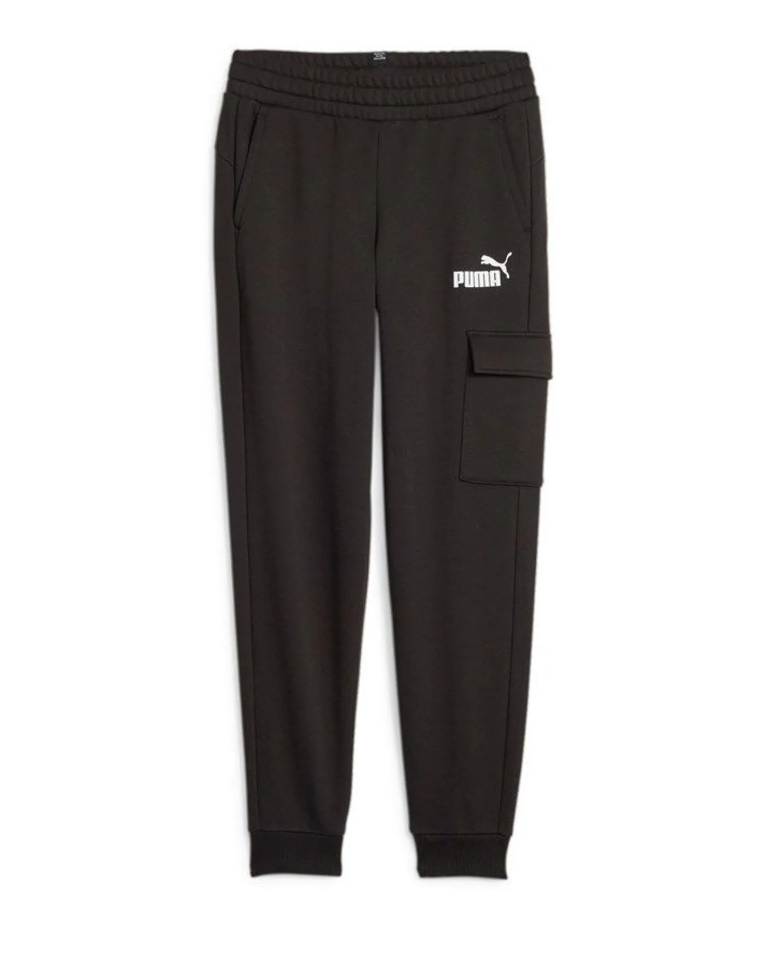 PUMA - PANTALONE NERO JUNIOR ( 5-16 ANNI) ESSENTIAL CARGO PANTS FL , 676320-01