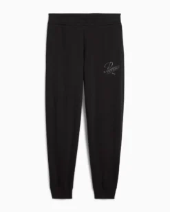 PUMA - PANTALONE SCRIPT COMFORT NERO DA DONNA 684985-01