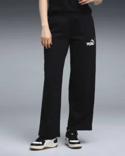 PUMA - PANTALONE TUTA DRITTI NERO ESSENTIAL NATURE 2.0 COMFORT  DA DONNA, 688081-96