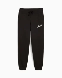 PUMA - PANTALONE TUTA NERO ESSENTIAL+ SCRIPT FL DA DONNA, 681536-01