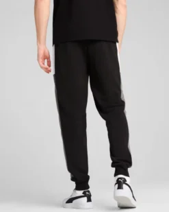 PUMA - PANTALONE TUTA NERO ESSENTIAL BLOCK SWEAT DA UOMO, 684689-01