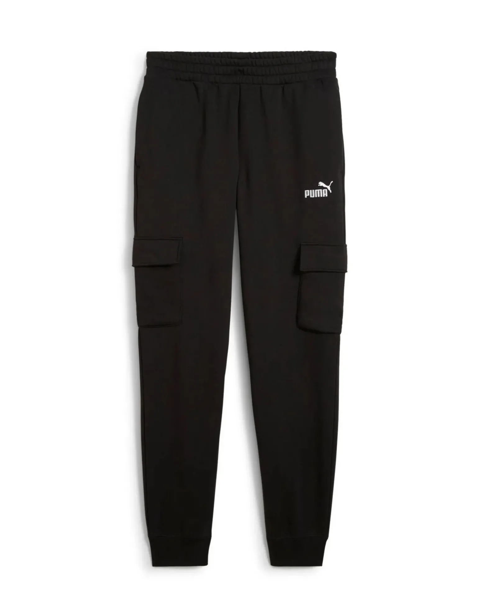 PUMA - PANTALONE TUTA NERO ESSENTIALNO.1 LOGO CARGO FL CL DA UOMO, 682660-01