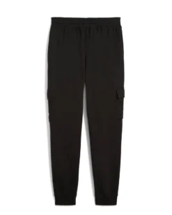 PUMA - PANTALONE TUTA NERO ESSENTIALNO.1 LOGO CARGO FL CL  DA UOMO,  682660-01