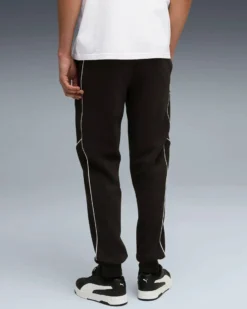 PUMA - PANTALONE TUTA SPORT NERO SWEATPANTS FL, 688396-01