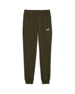 PUMA - PANTALONE VERDE ESSENTIAL 2 COLOR NO.1 LOGO SW DA UOMO, 684714-70