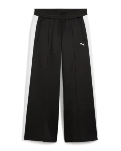 PUMA - PANTALONI DONNA T7 LOW RISE TRACK OP NERI E BIANCHI - 629803-01