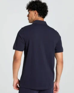 PUMA - POLO BLU ESSENTIAL N.1 LOGO PIQUE TU DA UOMO - 682552-16