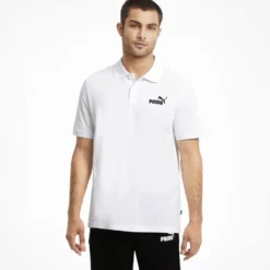 PUMA - POLO DA UOMO ESS PIQUE BIANCA - 586674-02
