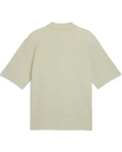 PUMA – POLO GRIGIA  WARDROBE ESS BOXY WAFFLE DA UOMO, 634362-61